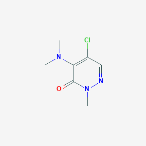 5-chloro-4-(dimethylamino)-2-methyl-3(2H)-pyridazinone