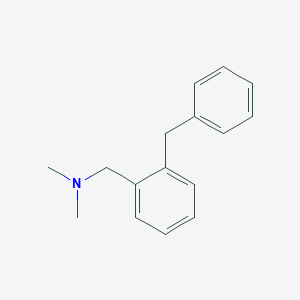 molecular formula C16H19N B373950 N,N-Dimethyl-2-benzylbenzenemethanamine 