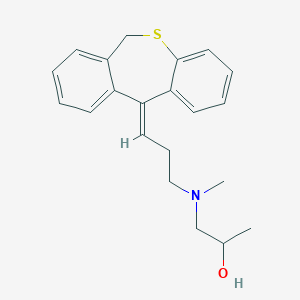 1-[[(3Z)-3-(6H-benzo[c][1]benzothiepin-11-ylidene)propyl]-methylamino]propan-2-ol