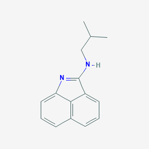 molecular formula C15H16N2 B373964 N-(2-methylpropyl)benzo[cd]indol-2-amine 