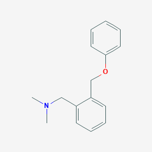 N,N-dimethyl-1-[2-(phenoxymethyl)phenyl]methanamine