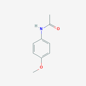 molecular formula C9H11NO2 B373975 N-(4-Methoxyphenyl)acetamide CAS No. 51-66-1