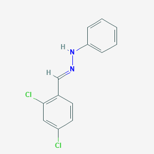 molecular formula C13H10Cl2N2 B374004 2,4-Dichlorobenzaldehyde phenylhydrazone 