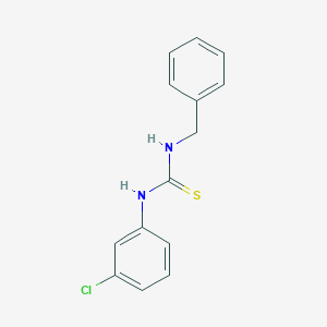 molecular formula C14H13ClN2S B374015 1-benzyl-3-(3-chlorophenyl)thiourea 