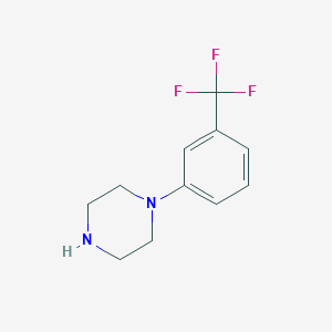 molecular formula C11H13F3N2 B374031 1-[3-(三氟甲基)苯基]哌嗪 CAS No. 15532-75-9