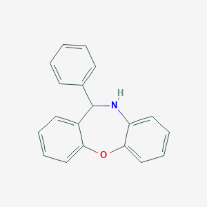 molecular formula C19H15NO B374128 11-Phenyl-10,11-dihydrodibenzo[b,f][1,4]oxazepine 