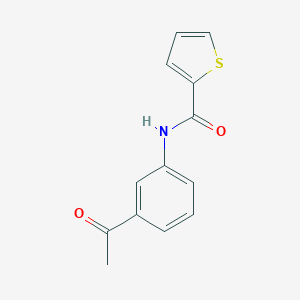 molecular formula C13H11NO2S B374203 N-(3-acetylphenyl)thiophene-2-carboxamide CAS No. 201354-21-4