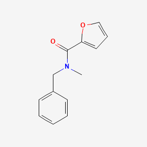 molecular formula C13H13NO2 B3742387 N-benzyl-N-methylfuran-2-carboxamide 