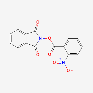molecular formula C15H8N2O6 B3742865 (1,3-dioxoisoindol-2-yl) 2-nitrobenzoate 
