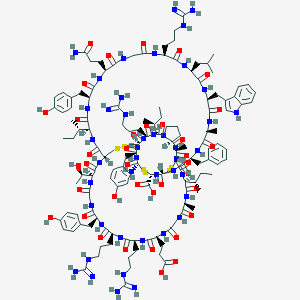 molecular formula C147H217N43O37S6 B037439 中性粒细胞肽-2 CAS No. 120721-97-3