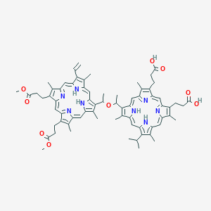 molecular formula C71H78N8O9 B037441 Phdehe CAS No. 121806-85-7