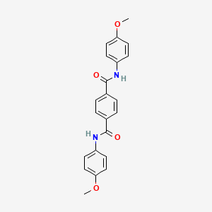 molecular formula C22H20N2O4 B3744645 N,N'-Bis-(p-methoxyphenyl)terephthalamide CAS No. 7144-15-2