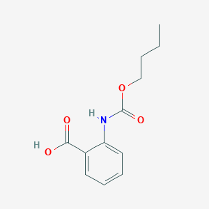 molecular formula C12H15NO4 B374498 2-[(Butoxycarbonyl)amino]benzoic acid 