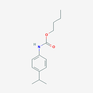 molecular formula C14H21NO2 B374499 Butyl 4-isopropylphenylcarbamate 