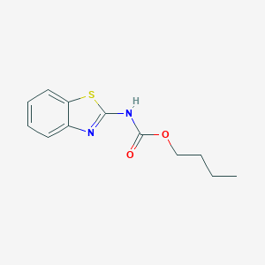 molecular formula C12H14N2O2S B374504 Butyl 1,3-benzothiazol-2-ylcarbamate 