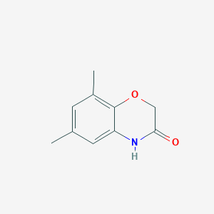 molecular formula C10H11NO2 B3745128 6,8-Dimethyl-3,4-dihydro-2H-1,4-benzoxazin-3-one 