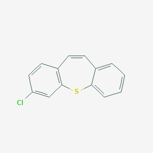 molecular formula C14H9ClS B374541 3-Chlorodibenzo[b,f]thiepine 