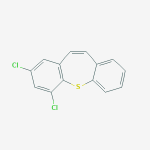 molecular formula C14H8Cl2S B374542 2,4-Dichlorodibenzo[b,f]thiepine 