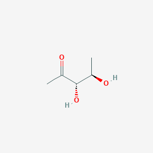 molecular formula C5H10O3 B037457 (3S,4R)-3,4-dihydroxypentan-2-one CAS No. 118994-78-8