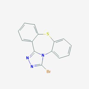 3-Bromodibenzo[b,f][1,2,4]triazolo[4,3-d][1,4]thiazepine