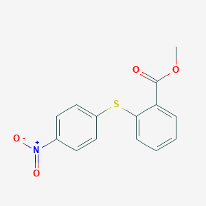 Methyl 2-({4-nitrophenyl}sulfanyl)benzoate