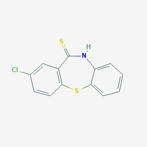 8-chloro-5H-benzo[b][1,4]benzothiazepine-6-thione