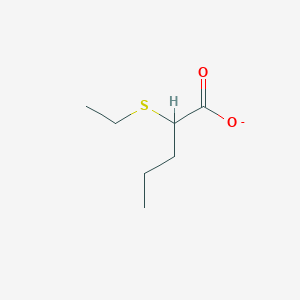 2-(Ethylsulfanyl)pentanoic acid