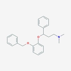 3-[2-(benzyloxy)phenoxy]-N,N-dimethyl-3-phenyl-1-propanamine