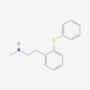 N-methyl-N-{2-[2-(phenylsulfanyl)phenyl]ethyl}amine
