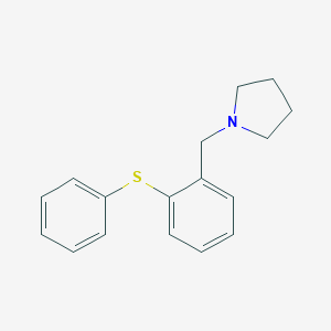 1-[2-(Phenylsulfanyl)benzyl]pyrrolidine