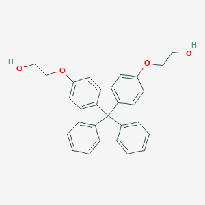 molecular formula C29H26O4 B037463 9,9-Bis[4-(2-hydroxyethoxy)phenyl]fluorene CAS No. 117344-32-8