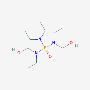 Phosphoric triamide, N,N'-bis(hydroxymethyl)-N,N',N'',N''-tetraethyl-