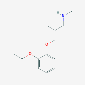 3-(2-ethoxyphenoxy)-N,2-dimethyl-1-propanamine