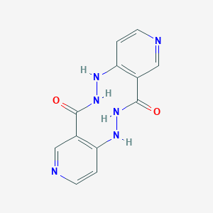 5,6,12,13-Tetrahydrodipyrido[4,3-c:4,3-h][1,2,6,7]tetraazecine-7,14-dione