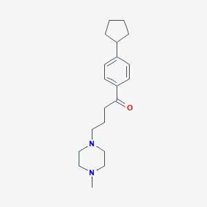 1-(4-Cyclopentylphenyl)-4-(4-methylpiperazin-1-yl)butan-1-one
