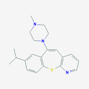 8-Isopropyl-6-(4-methyl-1-piperazinyl)[1]benzothiepino[2,3-b]pyridine