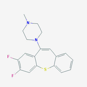 1-(7,8-Difluorodibenzo[b,f]thiepin-10-yl)-4-methylpiperazine