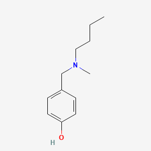 molecular formula C12H19NO B3747375 p-Oxyphenyl-butyldimethylamin 