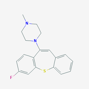 1-(2-Fluorobenzo[b][1]benzothiepin-5-yl)-4-methylpiperazine