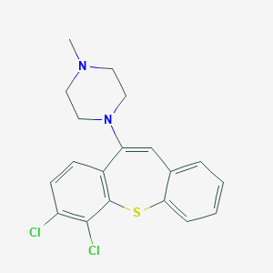 1-(6,7-Dichlorodibenzo[b,f]thiepin-10-yl)-4-methylpiperazine