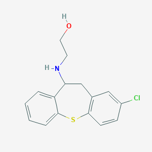 2-[(2-Chloro-10,11-dihydrodibenzo[b,f]thiepin-10-yl)amino]ethanol