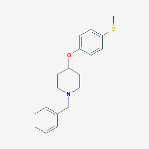 1-Benzyl-4-(4-methylsulfanylphenoxy)piperidine