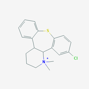 12-Chloro-1,1-dimethyl-1,2,3,4,4a,13b-hexahydrodibenzo[2,3:6,7]thiepino[4,5-b]pyridin-1-ium