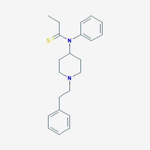 N-phenyl-N-[1-(2-phenylethyl)piperidin-4-yl]propanethioamide