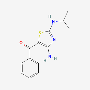 molecular formula C13H15N3OS B3749121 CDK9 inhibitor HH1 