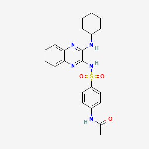 molecular formula C22H25N5O3S B3749569 MFCD00325652 