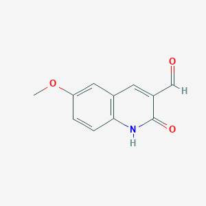 2-Hydroxy-6-methoxyquinoline-3-carbaldehyde