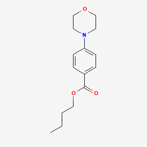 molecular formula C15H21NO3 B3750509 Butyl 4-morpholin-4-ylbenzoate CAS No. 5261-45-0