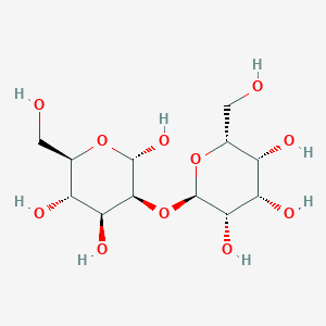 molecular formula C12H22O11 B037506 2-O-Talopyranosylmannopyranoside CAS No. 123050-22-6