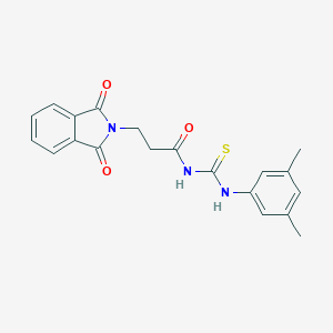 N-[(3,5-dimethylphenyl)carbamothioyl]-3-(1,3-dioxo-1,3-dihydro-2H-isoindol-2-yl)propanamide